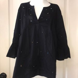 A.N.A. Black Blouse